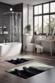 Mijölnir Juego de alfombrillas de baño CT-5341 de 2 piezas Multicolor